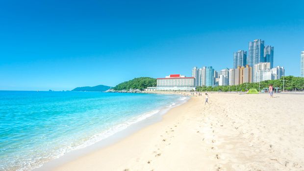 Haeundae Strand in Busan