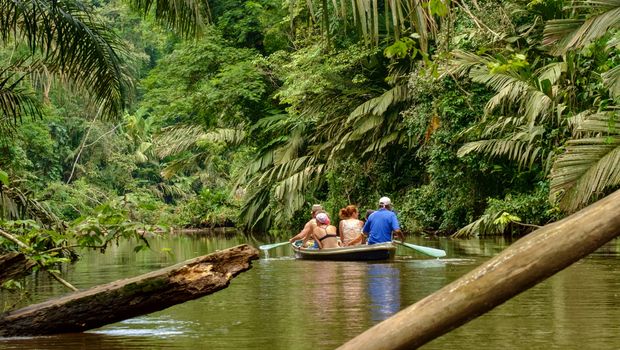 Tortuguero mit dem Boot