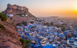 Jodhpurs blaue Häuserlandschaft