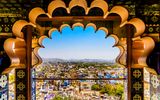 Fensterblick Udaipur