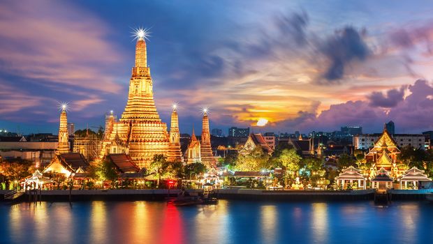 Wat Arun Tempel in Bangkok